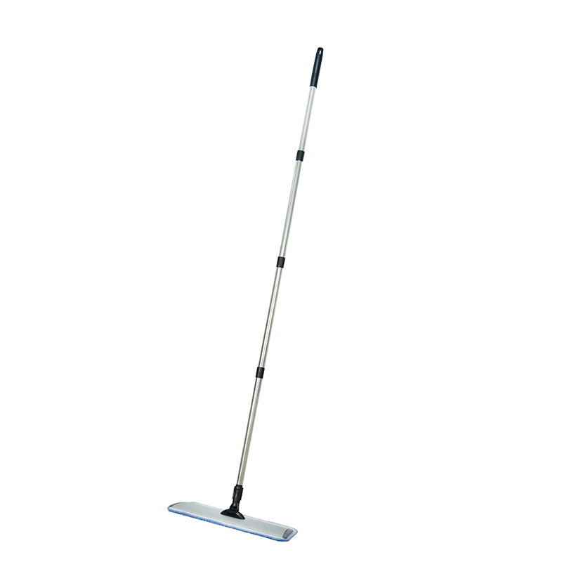 QL2009   2 layer aluminum mop with 4 section steel pole