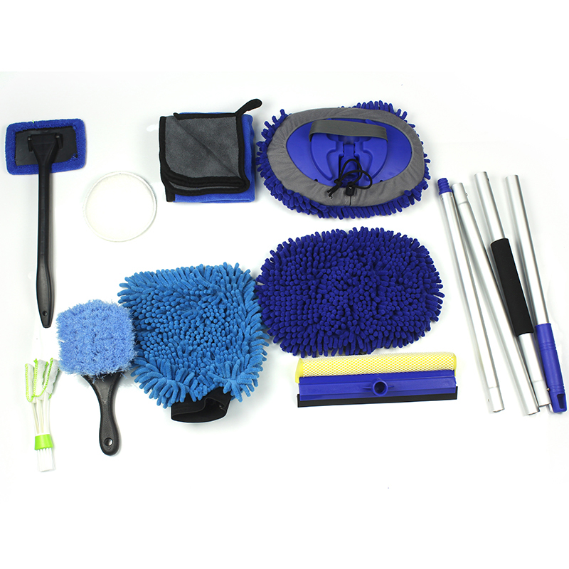QL2017S6     Chenille car wash mop  tool set