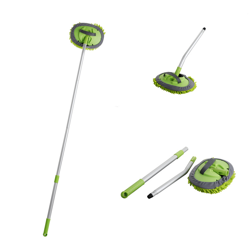 QL2067  Chenille car wash mop with bend handle