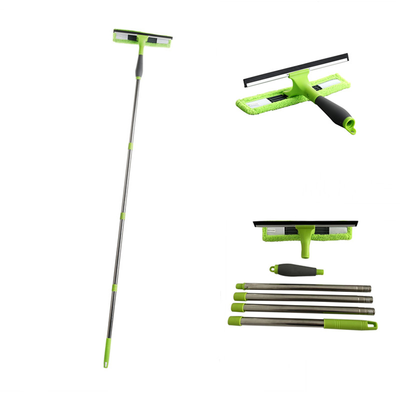 QL3018  2 in 1 window cleaner with long handle