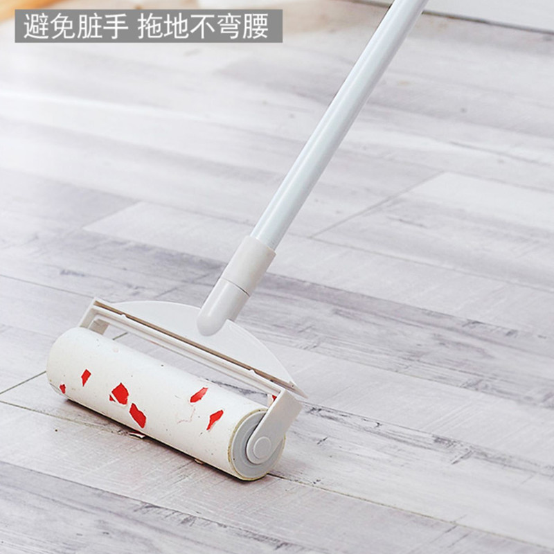 QL2311   Paper adhesive lint roller  with long handle