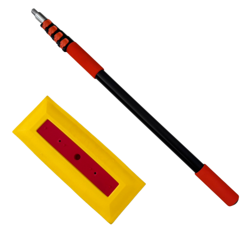 QL2311  Snow Rake With 5 Telescopic Aluminum Pole