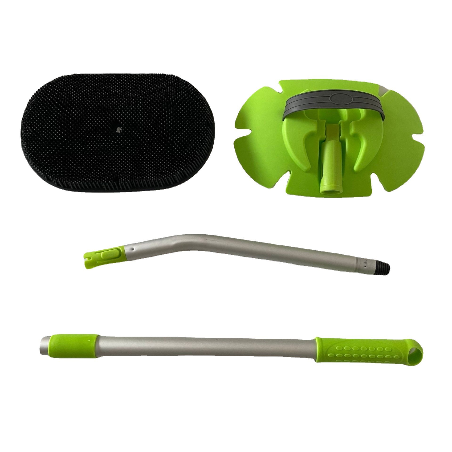 QL2037S Silicone car wash mop with bend aluminum handle