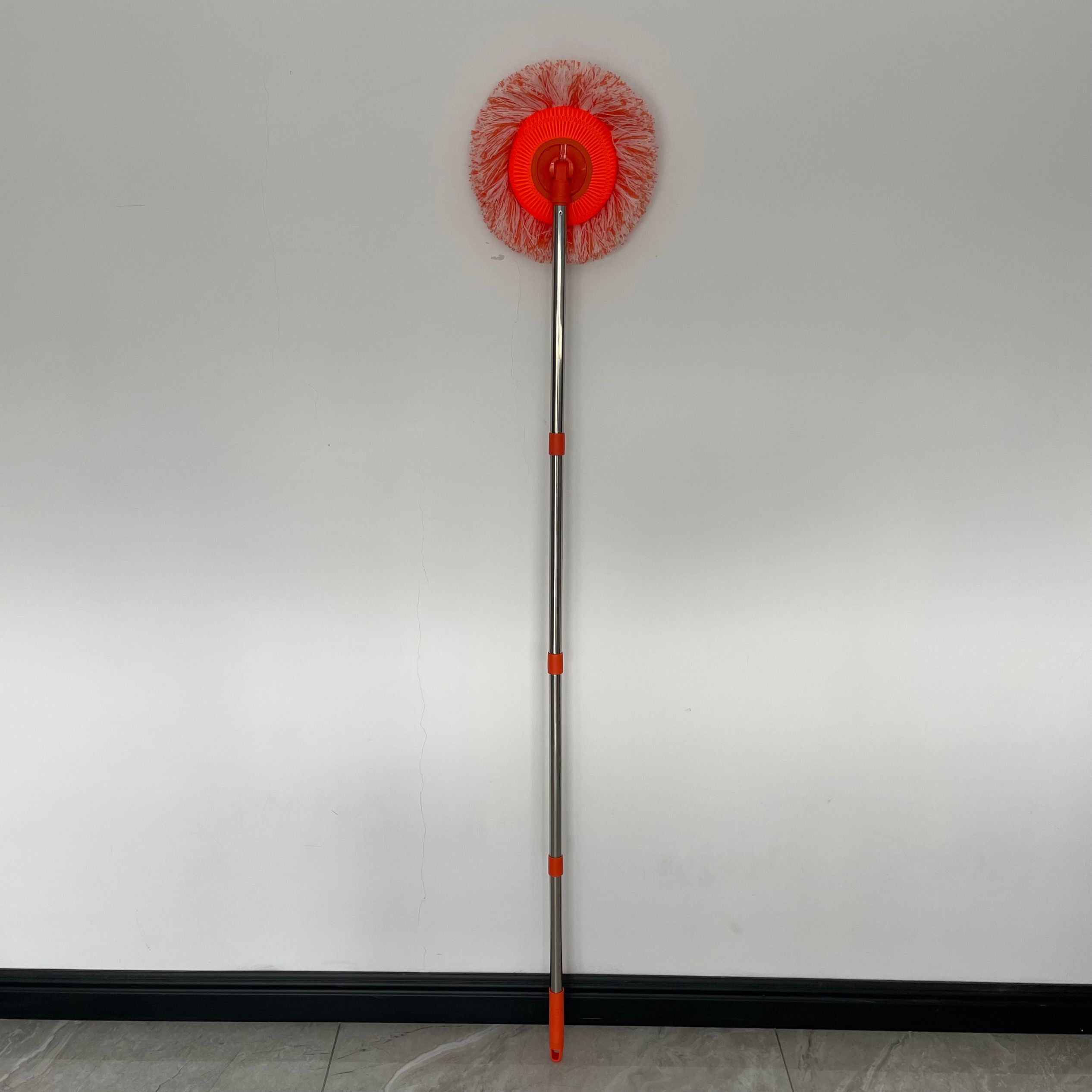 QL2031 Sunflower car wash mop with 4 steel handle