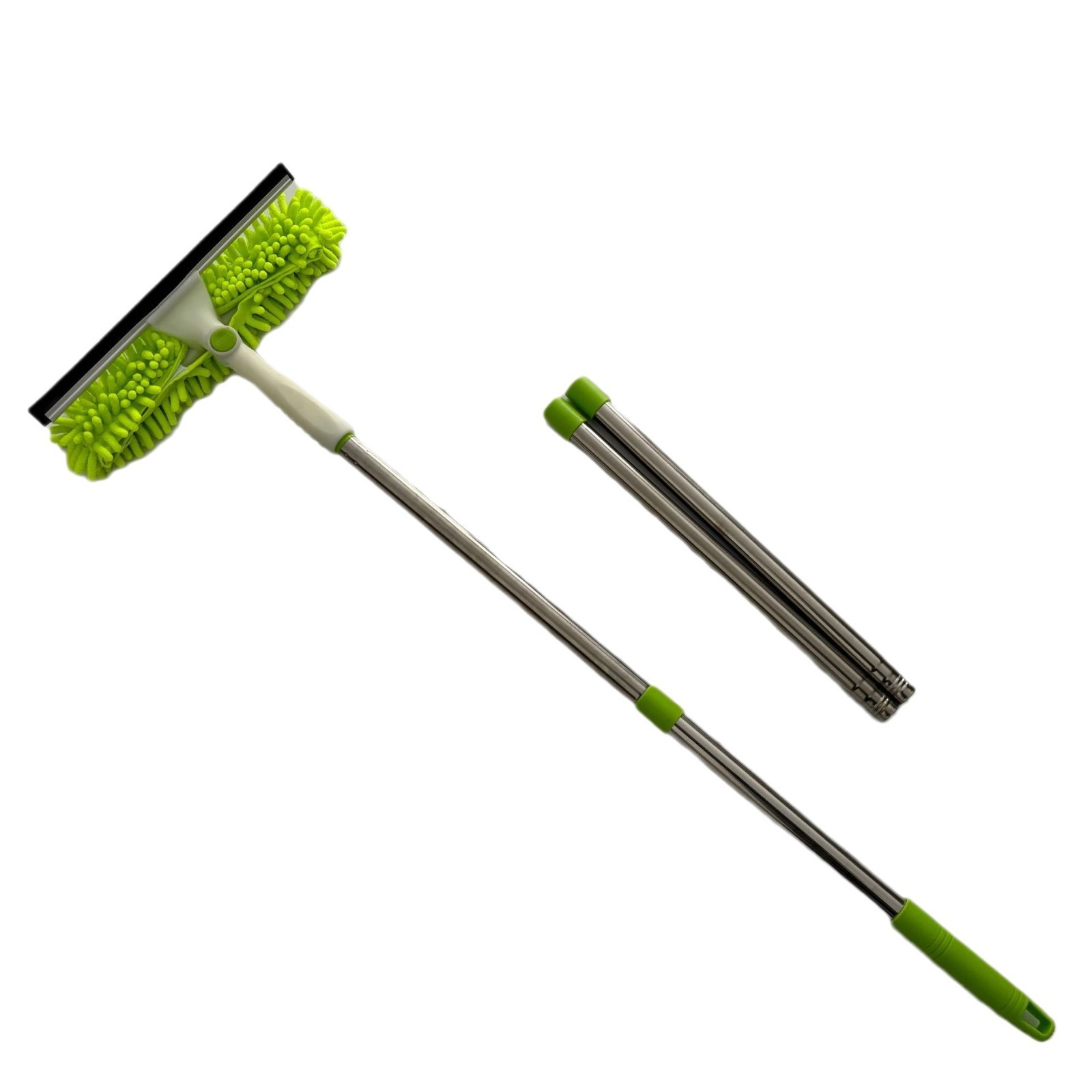 QL3027  Flodable window cleaner with 4 section pole