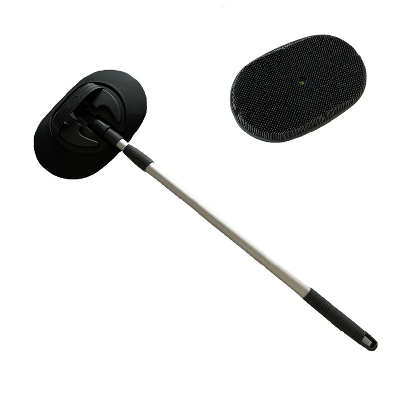 QL2037T  Silicone car mop with 2 telescopic aluminum pole