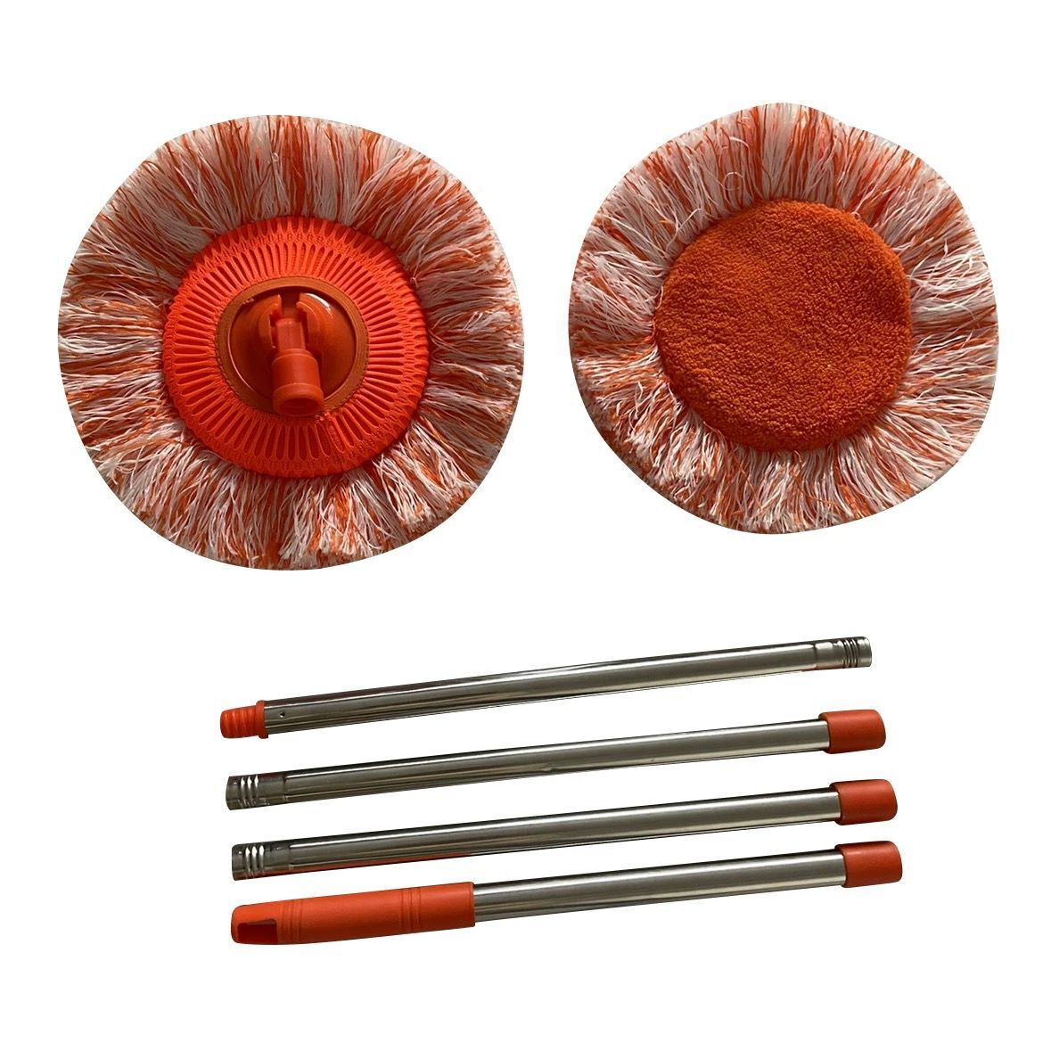 QL2031 Sunflower car wash mop with 4 steel handle
