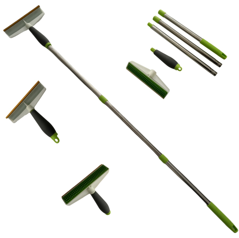 QL2306HS   Pet hair remover with 4 section steel pole 