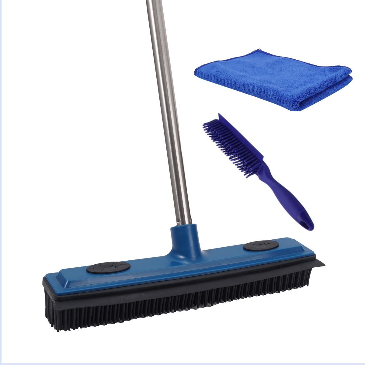 QL2023S  TPR floor brush with 4 section pole