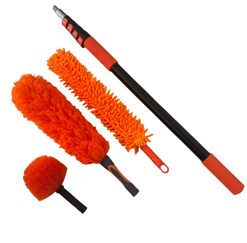 QL2209Z5   Duster set with 12FT 5 telescopic pole