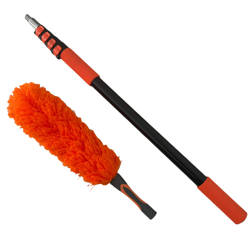 QL2211T5   Microfiber duster with 12FT 5 telescopic pole