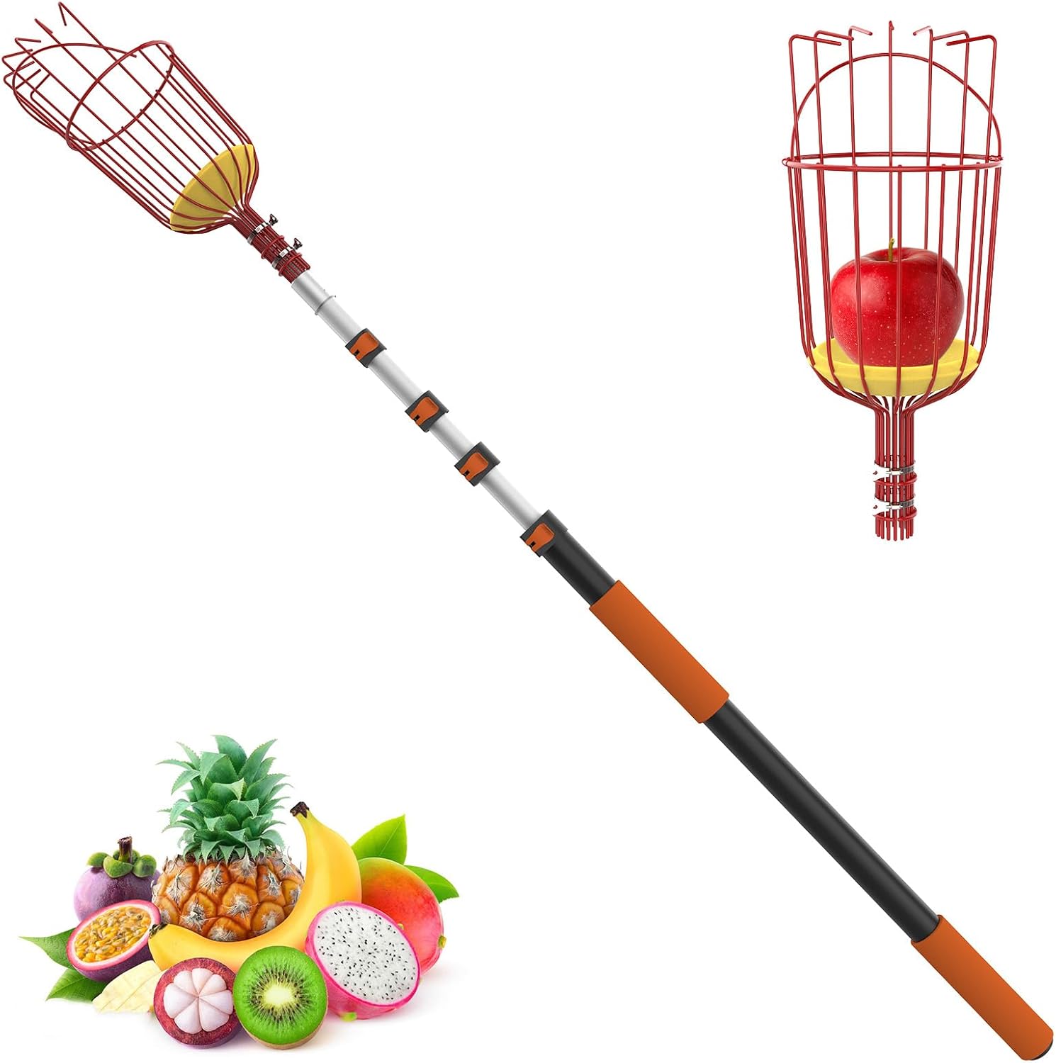 QL1311   Fruit picker with 12FT extension pole