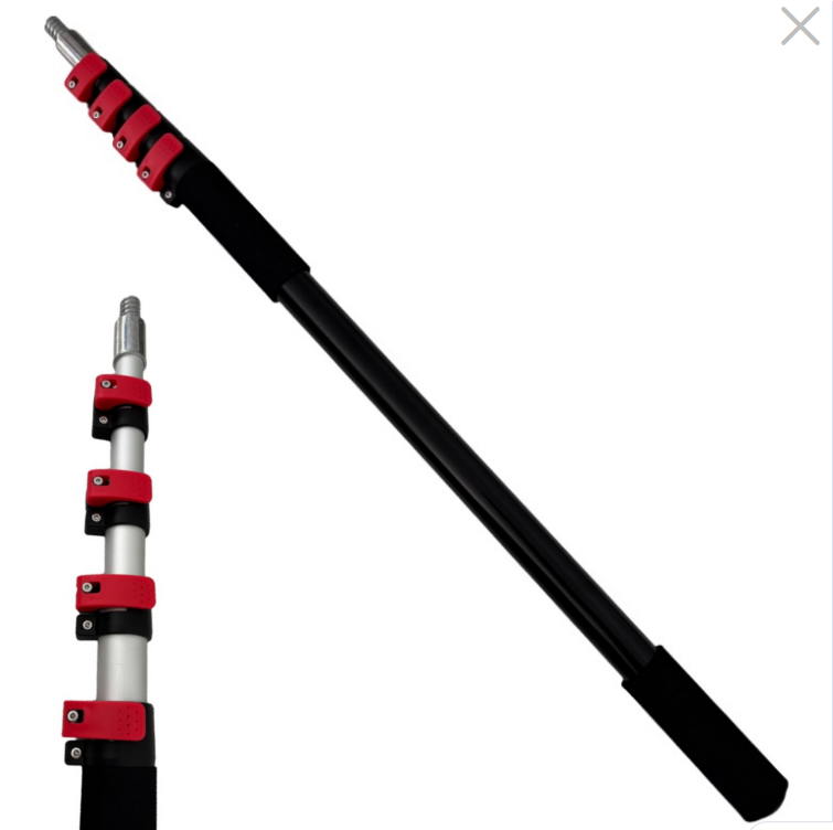 QL2503  5 Extend Telescopic Aluminum Pole